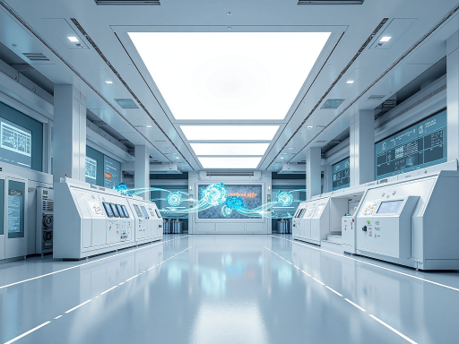 硬件知识库界面展示，显示板材分类图、五金配件展示、环保认证标识，工业制造环境