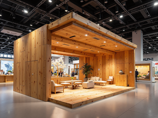 消费者选购定制家具场景，家庭成员在展厅内讨论设计方案，温馨购物环境